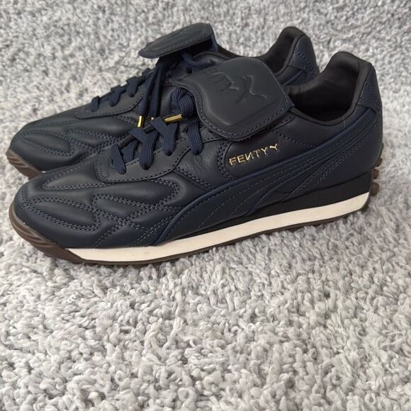 Fenty x Puma  Navy Blue Avanti Sneaker, Size 8.5 - Picture 1 of 7